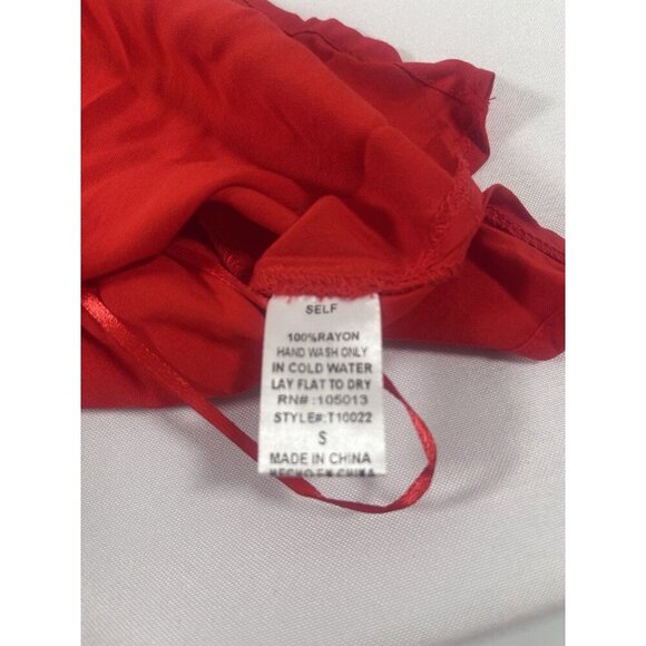 SAVANNA JANE Boho Floral Embroidered Tasseled Long-Sleeve Blouse Size S - Picture 8 of 8